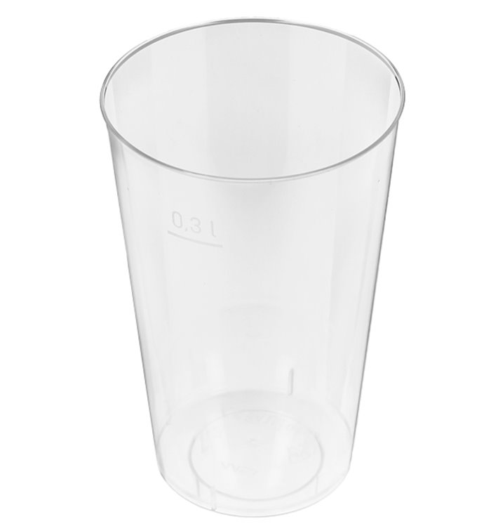 Kunststoffbecher Transparent aus PS Crystal 400ml 25 Stück