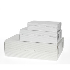 Box für Süßwaren und Konfekt weiß 17x10x4,2cm (5 Einh.)