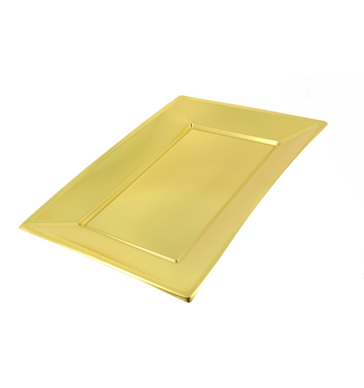 Plastiktablett Gold 330x225mm 