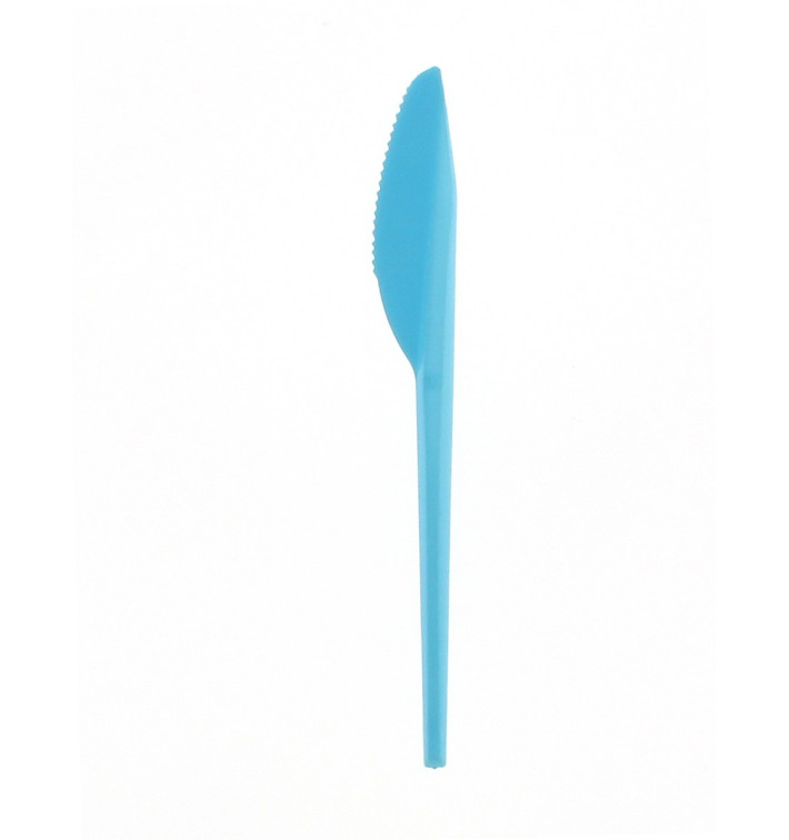 Plastikmesser Blau 165mm 