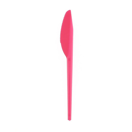 Plastikmesser Pink 165mm (15 Stück)
