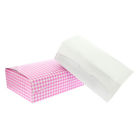 Gebäck-karton pink 17,5x11,5x4,7cm (5 Einh.)