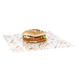 Wachspapier fettdicht für Burger 28x33cm (1.000 Einh.)