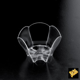 Plastikschüssel Verkostung Tulip Transparent 65 ml (500 Einh.)