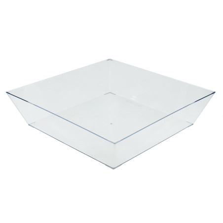 Servierplatte "Fiesta" Transparent 250x250mm (30 Stück)