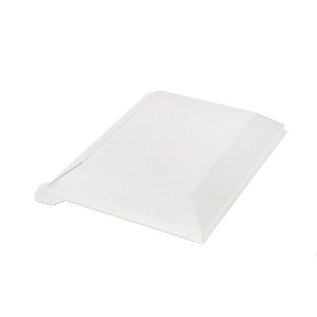 Plastikdeckel PET Transparent 18x13cm (100 Stück)