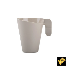 Plastiktasse Design Creme 155ml (144 Stück)