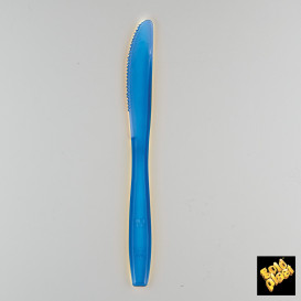 Blau Transparent Messer 190mm (50 Stück)