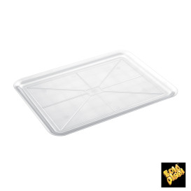 Plastiktablett Präsentation Tray Transp. 37x50cm (4 Stück)