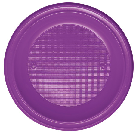 Plastikteller PS Tief Violett Ø220mm (30 Stück)