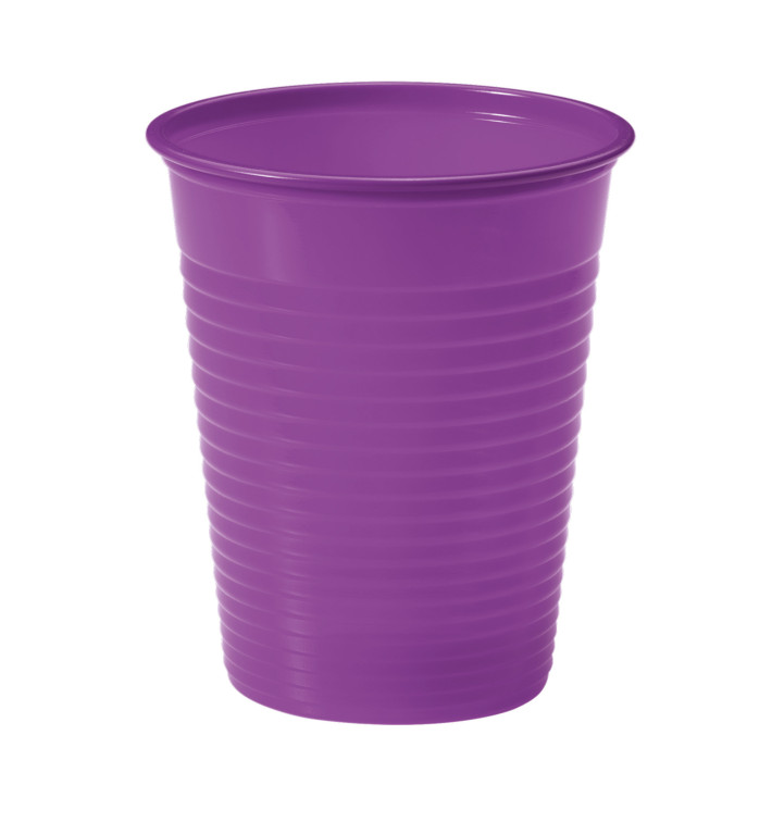 Plastikbecher Violett PS 200ml (1500 Stück)