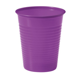 Plastikbecher Violett PS 200ml (50 Stück)