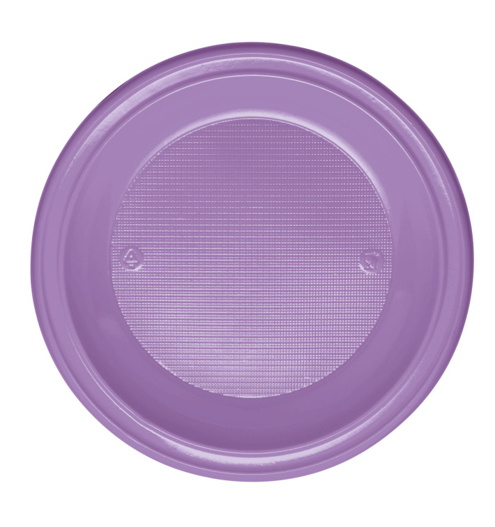 Plastikteller Tief Violett PS 220mm (30 Stück)