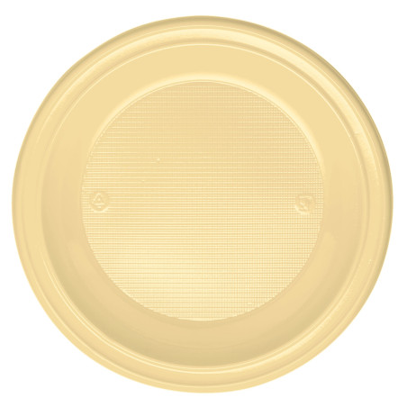 Plastikteller PS Tief Creme Ø220mm (30 Stück)