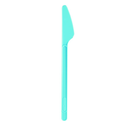 Plastikmesser PS Hellblau 175mm (600 Stück)