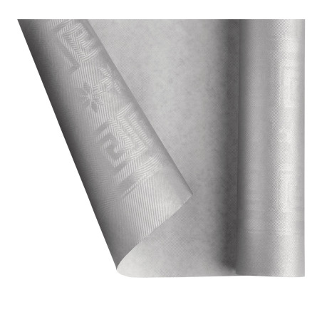 Rolle Papiertischdecke Silber 1,2x7m (25 Stück)