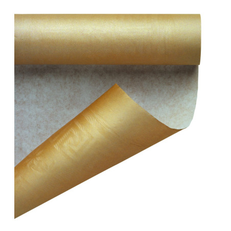 Rolle Papiertischdecke Gold 1,2x7m (25 Stück)