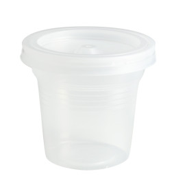 Plastikbecher PS Transparent 80ml Ø5,7cm (100 Stück)