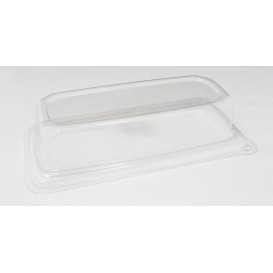 PlastikDeckel für Verpackung Zuckerrohr 24x11cm (300 Stück)