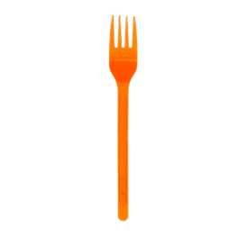 Plastikgabel PS Orange 175mm (600 Stück)