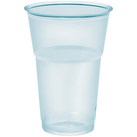 Plastikbecher "Diamant" PS cristal 390ml Ø8,0cm (50 Uds)