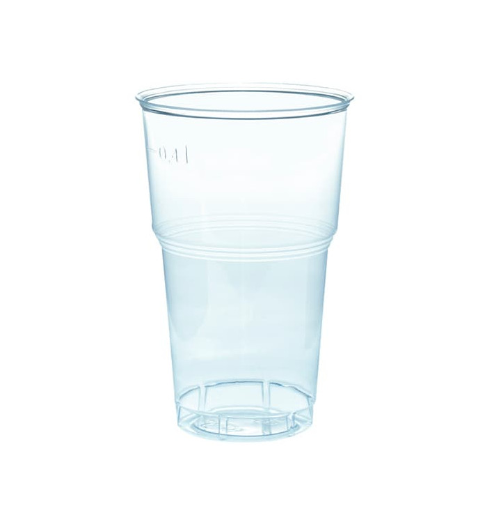 Plastikbecher Transparent PS 490ml Ø9,0cm (40 Stück)