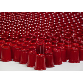 Plastikbecher Rot 360ml (50 Stück)
