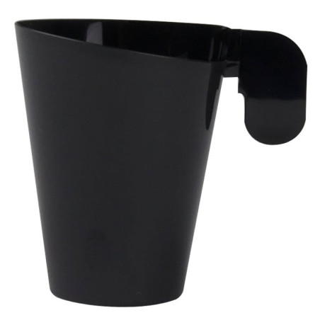 Mehrweger Becher PS Design Schwarz 72ml (240 Stück)