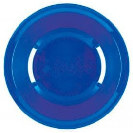 Plastikteller Tief Blau Mittelmer Round PP Ø195mm (600 Stück)