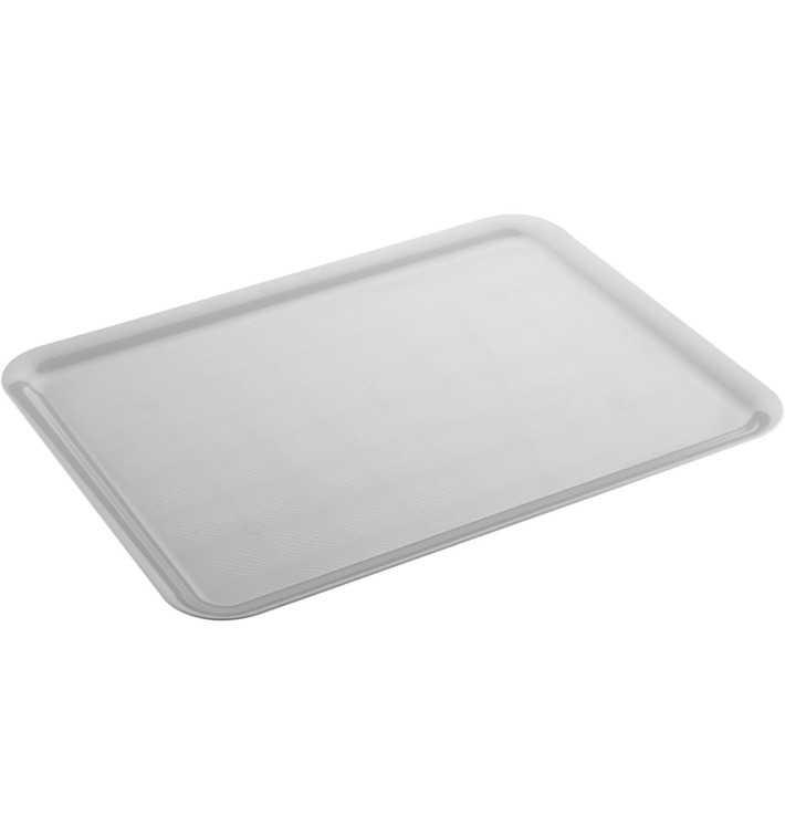 Plastiktablett Präsentation Tray Weiß 37x50cm (4 Stück)