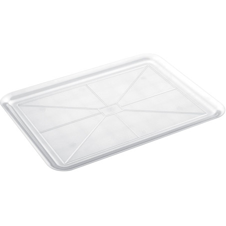 Serviertablett Plastik Tray Transp. 50x37cm (24 Stück)