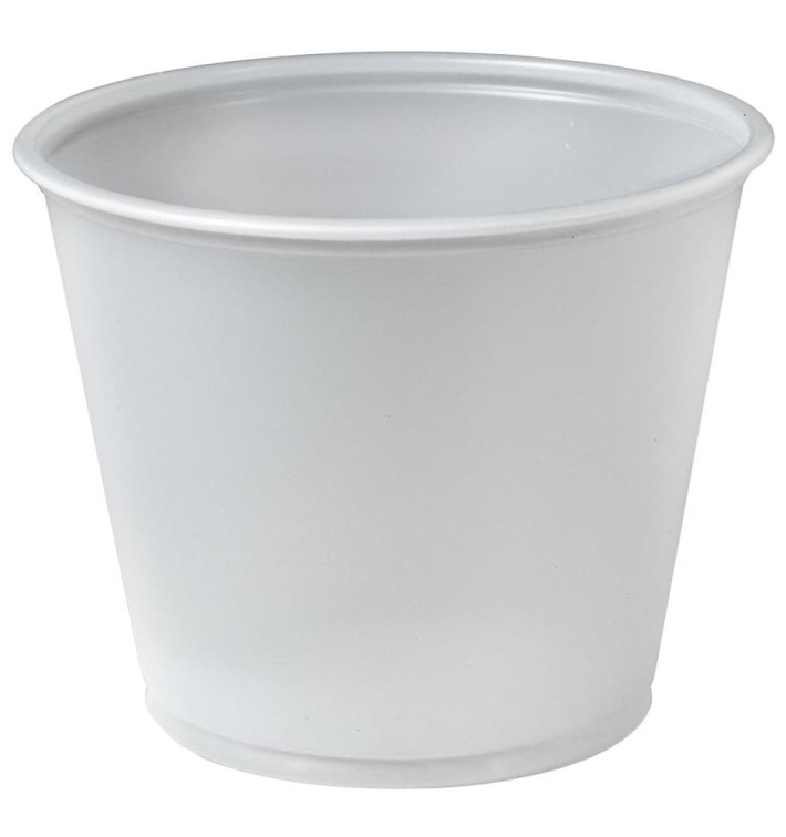 Dressingbecher Plastik PS für Soβen 165ml Ø74mm (250 Stück)