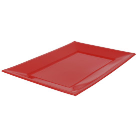 Plastiktablett Rot 330x225mm (25 Stück)