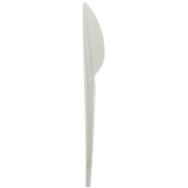 Messer Biologisch Abbaubarer PLA Weiß 175 mm (600 Stück)