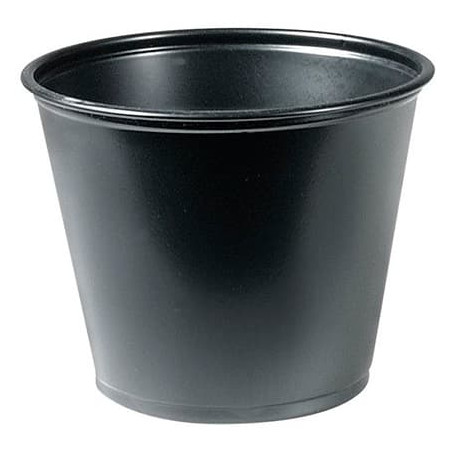 Dressingbecher PP Schwarz 165ml Ø7,5cm (2.500 Stück)