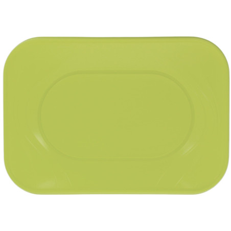 Plastiktablett PP "X-Table" Lime 33x23cm (60 Stück)