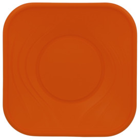 Plastikteller PP "X-Table" Platz Orange 180mm (8 Stück)