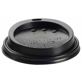 Deckel Schwarz für Becher 12, 16 y 22 Oz Ø9,0cm (1.000 Stück)