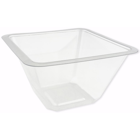 Plastikschale PET Siegelfähig 375ml 12x12x7cm (600 Stück)