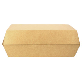Verpackung für Sandwich Kraft 20x10x4cm (25 Stück)