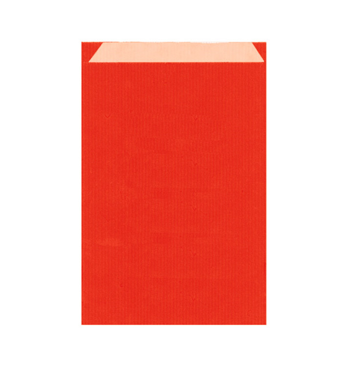 Papierumschlag Kraft Rot 19+8x35cm (750 Stück)