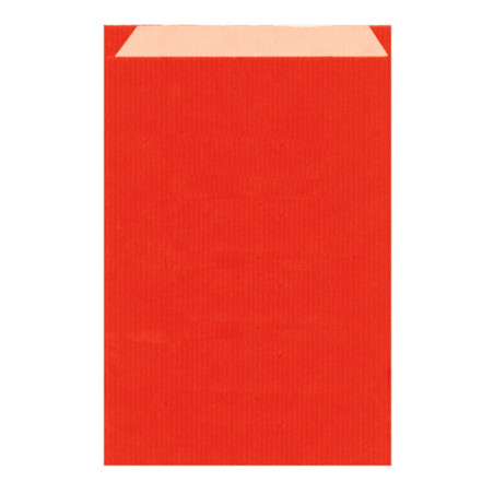 Papierumschlag Kraft Rot 19+8x35cm (750 Stück)