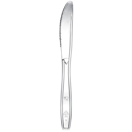 Plastikmesser Premium PS Transparent 190mm (1000 Stück)