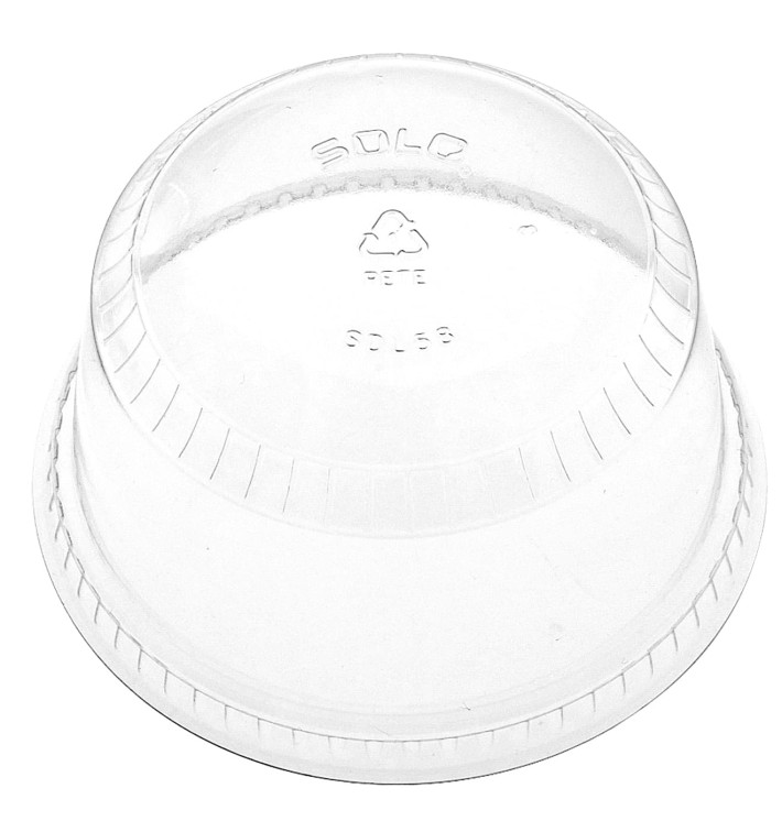 Dom Deckel Flat Top für Dessertbecher 12 Oz (50 Stück)