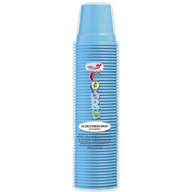 Plastikbecher PS Blau 80ml Ø5,7cm (50 Stück)