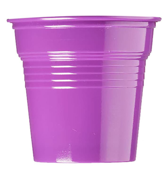 Plastikbecher PS Violett 80ml Ø5,7cm (1500 Stück)