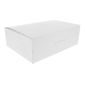 Gebäck Box weiß 25,8x18,9x8cm 2Kg (125 Stück)