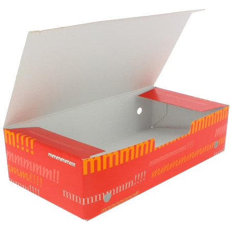 SnackBox mit Deckel To Go Groß 200x100x50mm (375 Stück)
