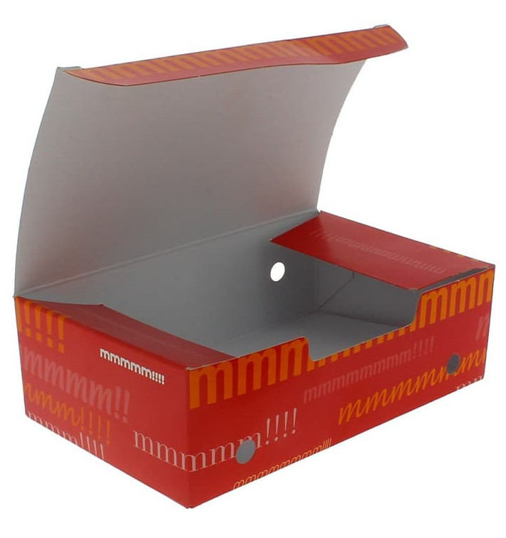 SnackBox mit Deckel To Go Mittlere 145x90x45mm (450 Stück)