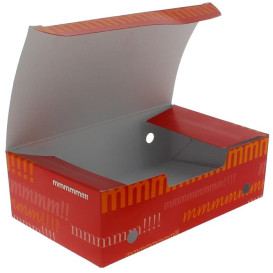 SnackBox mit Deckel To Go Mittlere 145x90x45mm (25 Stück)